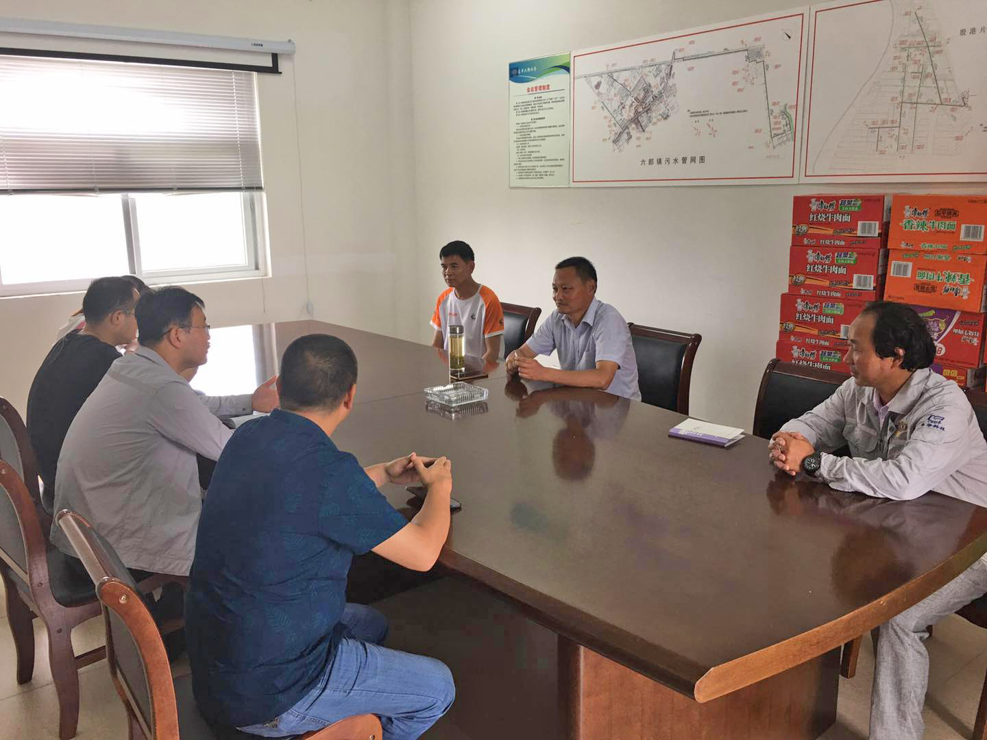 1720597712512 2020年7月,東華科技所屬蕪湖六郎公司參與建立企地聯(lián)合防汛抗洪指揮部